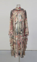 Kennice Printed Maxi Dress Flowering Girl