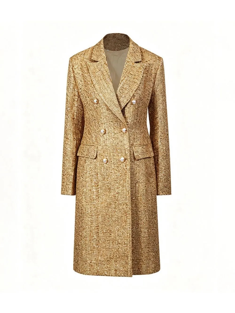 Mathilda Gold Coat Flowering Girl