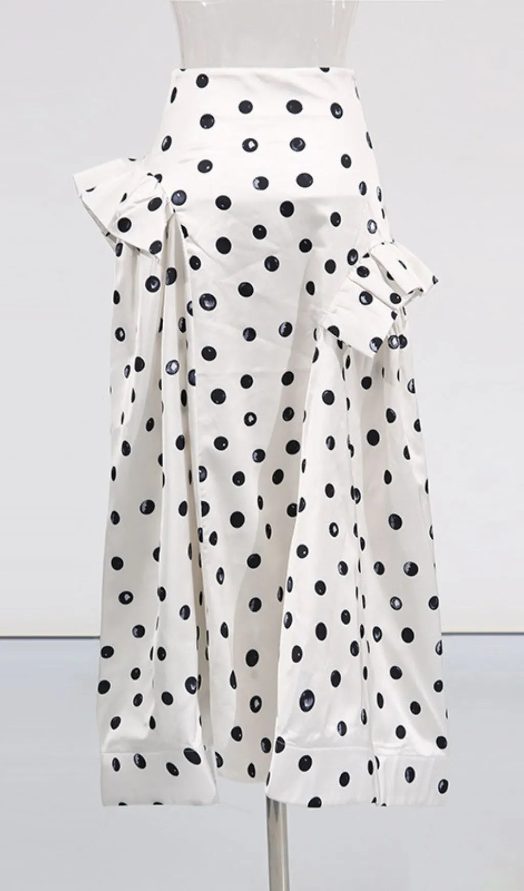 Iwan Dot Midi Skirt Flowering Girl
