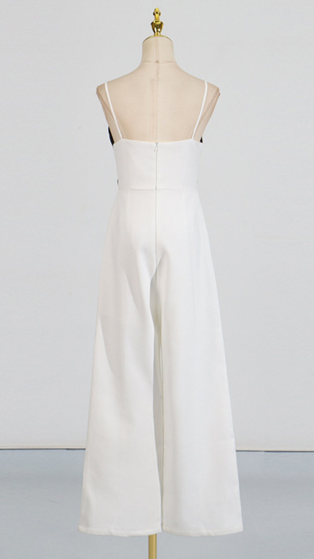 Flavia White Decor Jumpsuit Flowering Girl