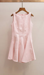 Risolena Short Flared Mini Dress Flowering Girl