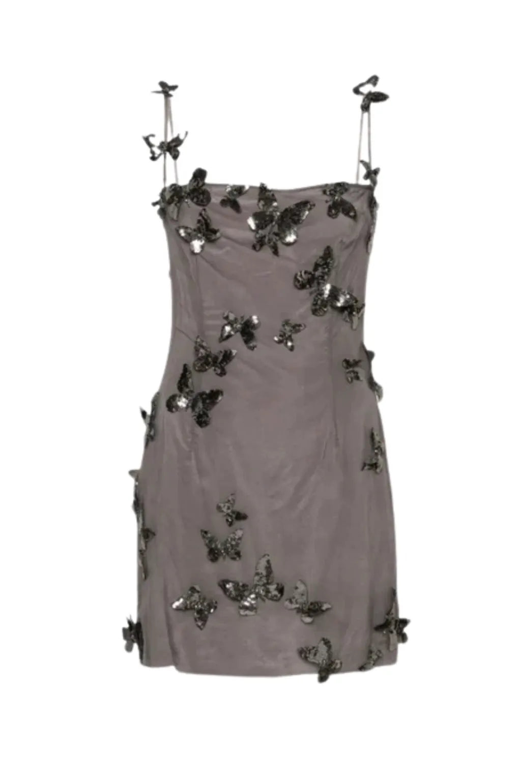 Aldis Butterfly Spaghetti Mini Dress Flowering Girl