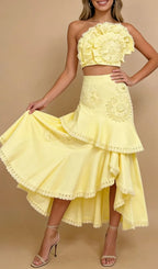 Kalli Flower Two-Piece Set Flowering Girl