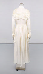 Iyla Ruched Long Sleeve Maxi Dress Flowering Girl