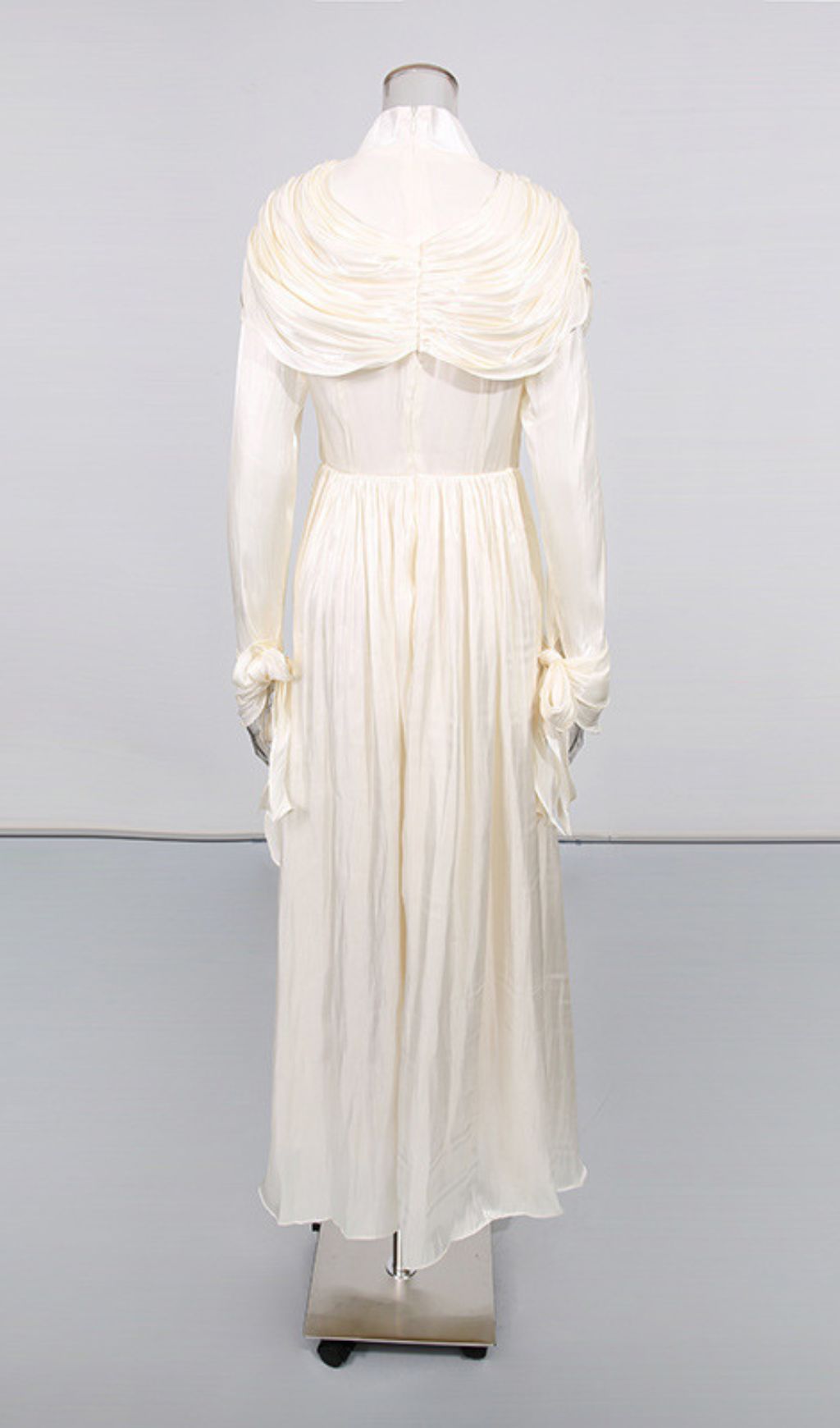 Iyla Ruched Long Sleeve Maxi Dress Flowering Girl