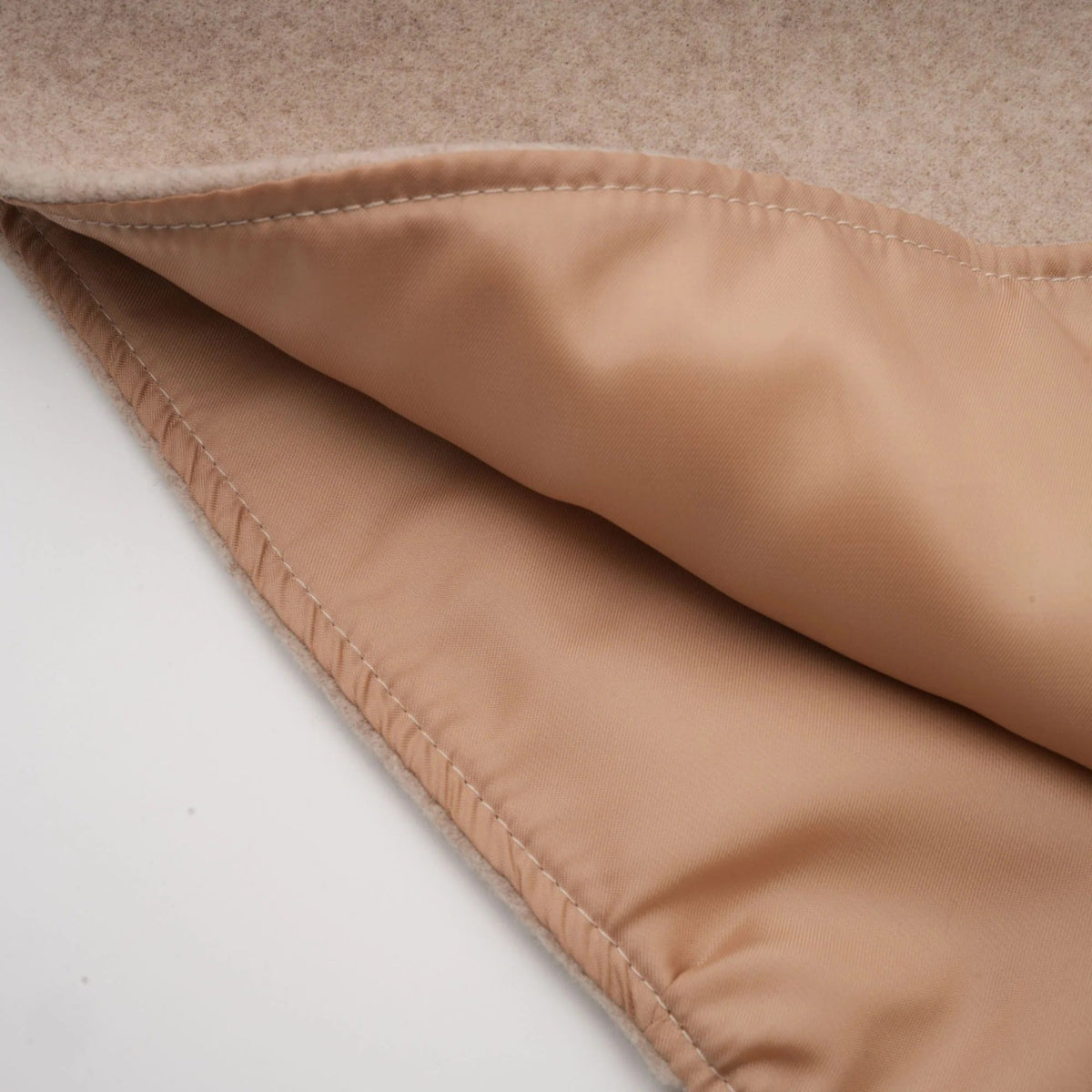 Rosella Detachable-Cape Faux-Fur Coat Flowering Girl