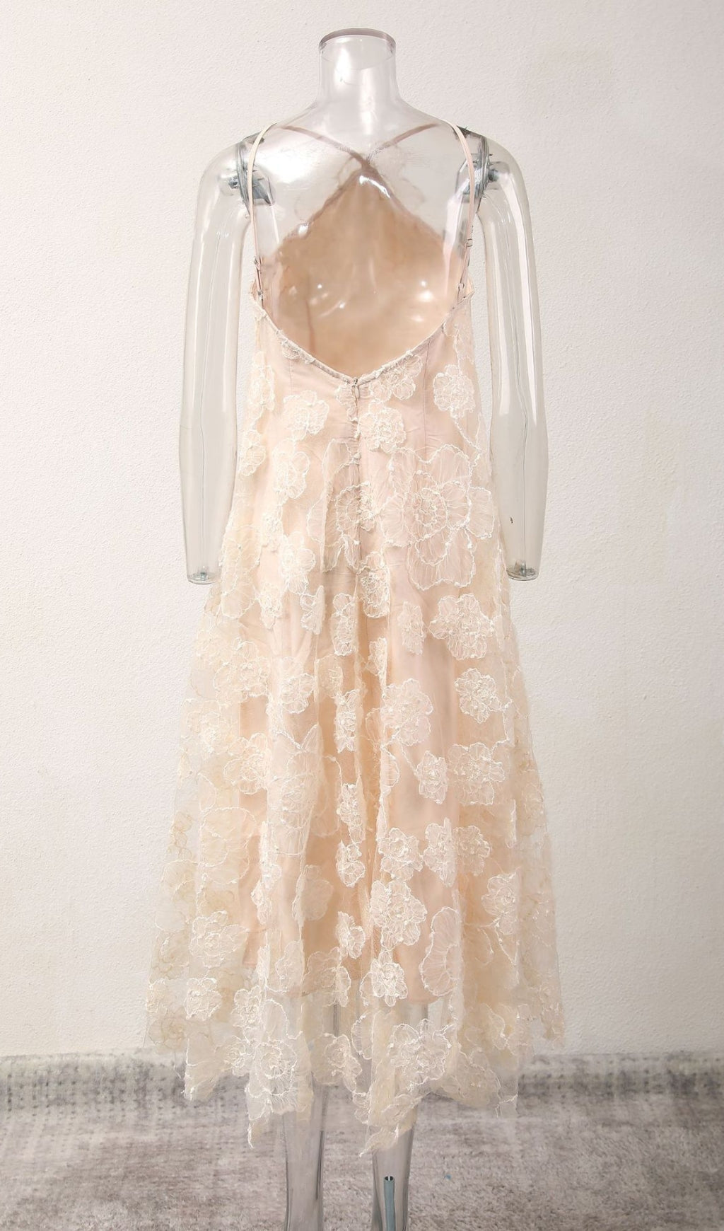 Billy Halter Flower Maxi Dress Flowering Girl