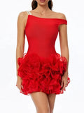 Raxelle Pearl Bandage Mini Dress Flowering Girl