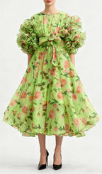Jordin Floral Midi Dress Flowering Girl