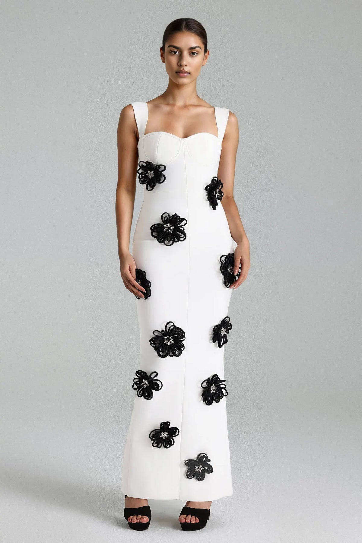 Josie Flower Maxi Dress Flowering Girl