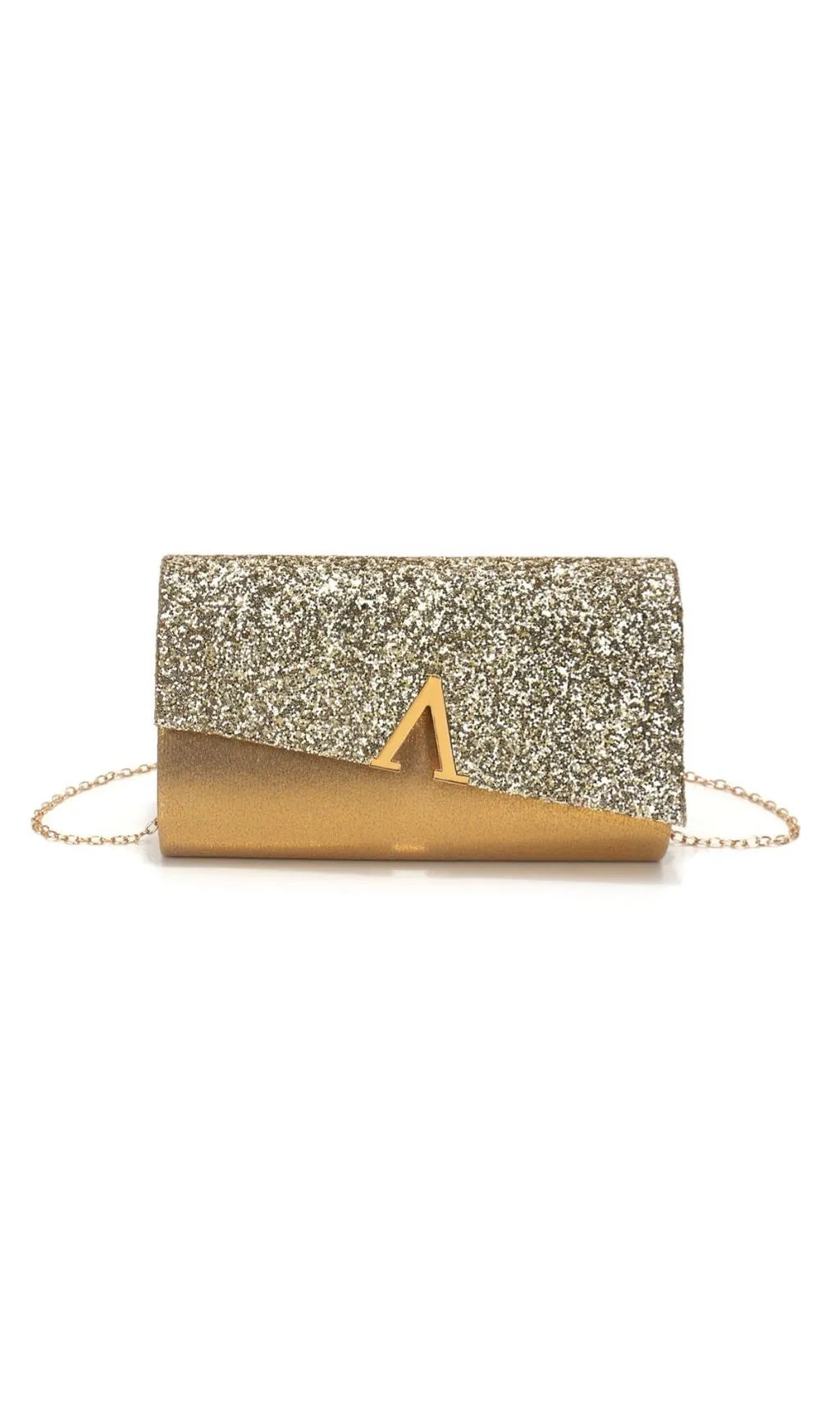 Layne Gold "V" Handbag Flowering Girl
