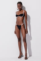 Yohan Cutout Spaghetti Swimwear Flowering Girl