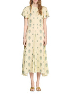 Paisley Print Maxi Dress Flowering Girl