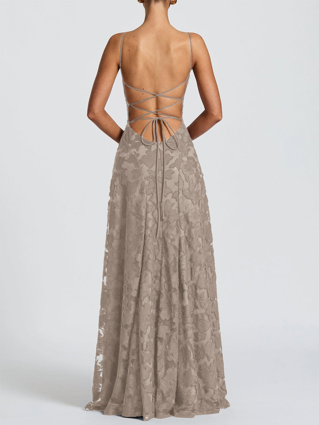 Francis Maxi Dress-Khaki Flowering Girl
