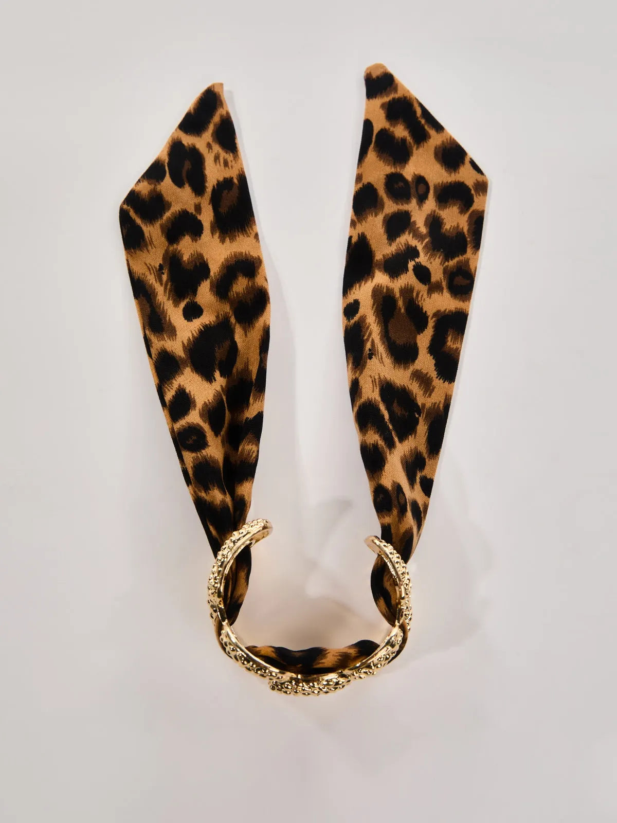 Oaelis Leopard Scarves Cuff Bracelet Flowering Girl