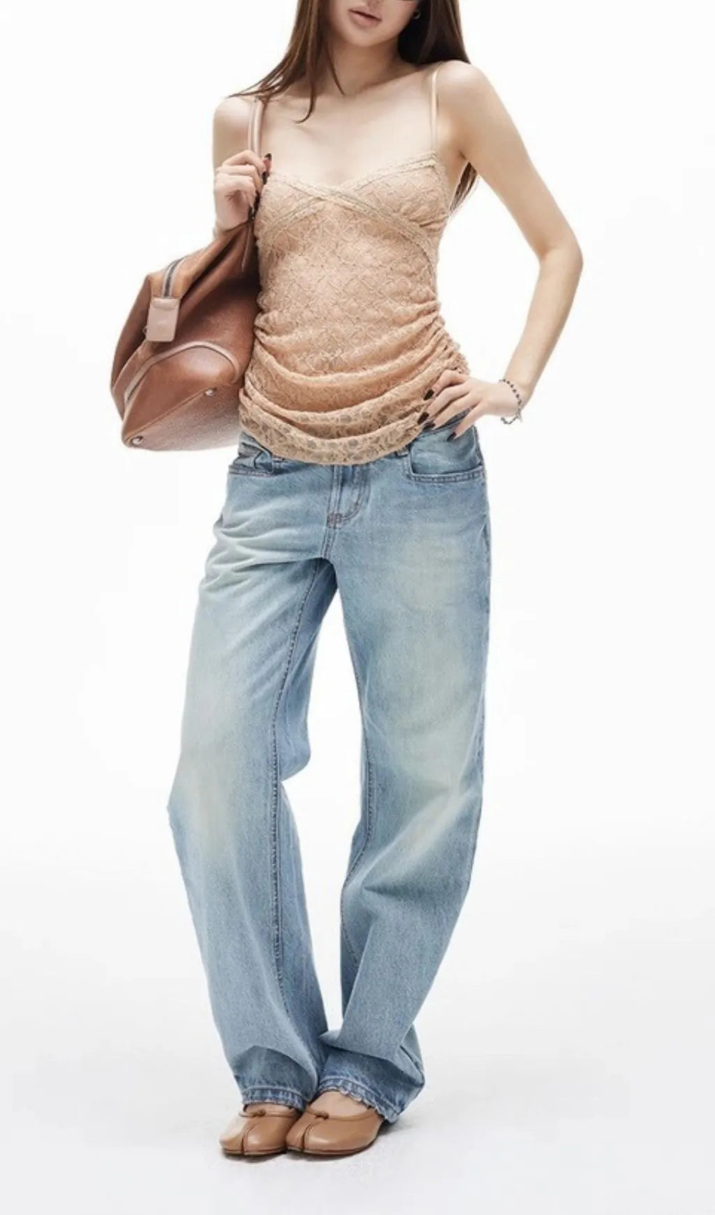 Ladonna Lace Top & Knitted Cardigan Flowering Girl