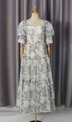 Off-The-Shoulder Floral Maxi Dress Flowering Girl