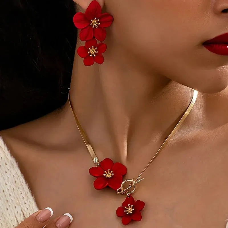 Melany Jewelry Set Flowering Girl