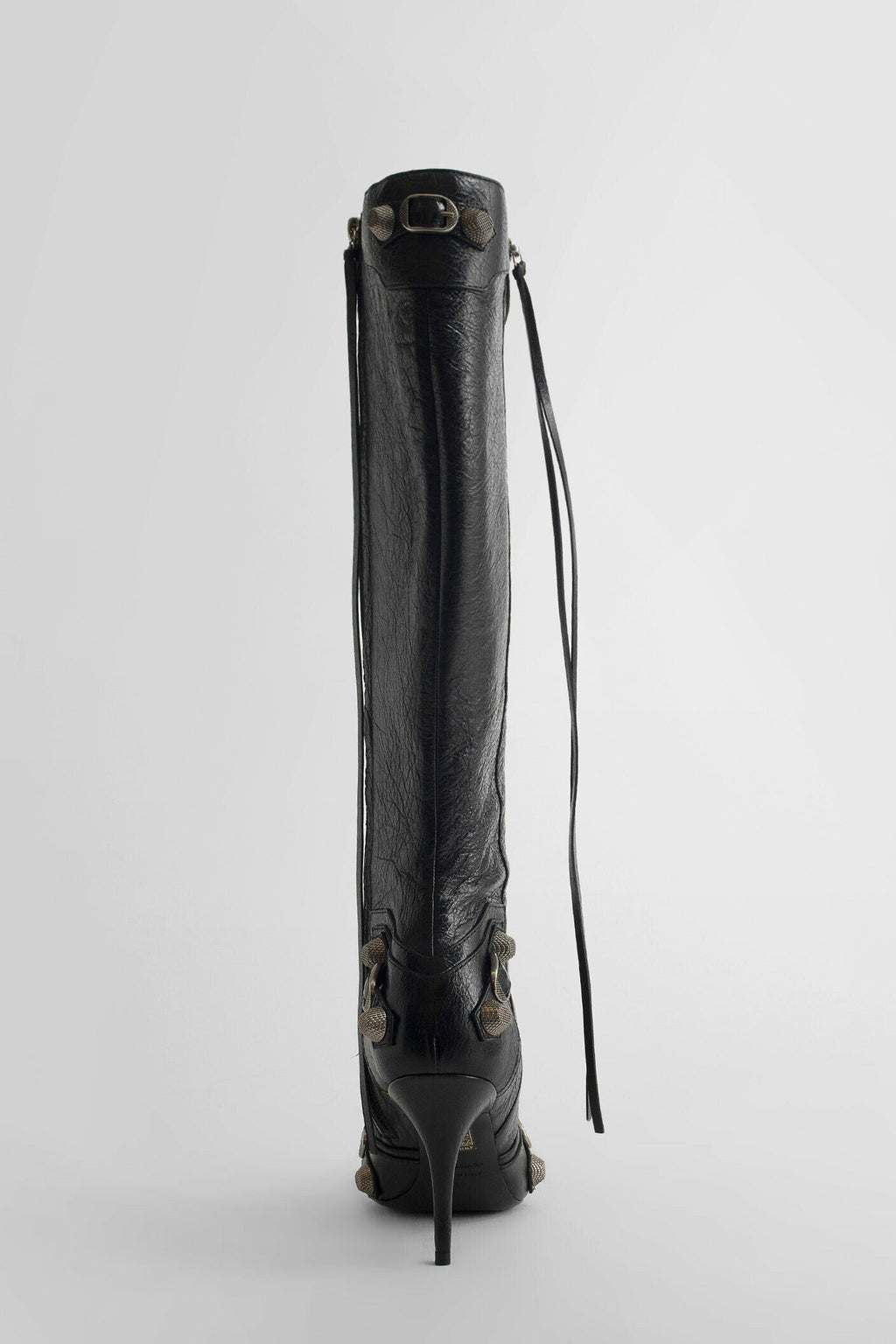 Shilia Zip Knee-high Boots - Black Flowering Girl