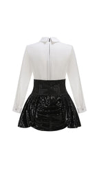 Gerhard Sequin Blazer & Mini Dress Set Flowering Girl