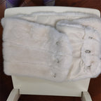 Sharon Off Shoulder Faux Fur Two Piece Set Flowering Girl