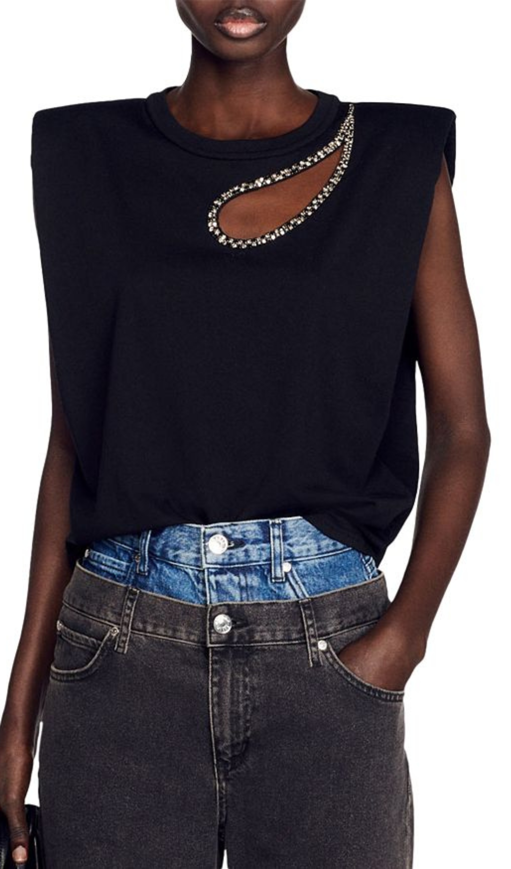 CUT OUT TOP Flowering Girl