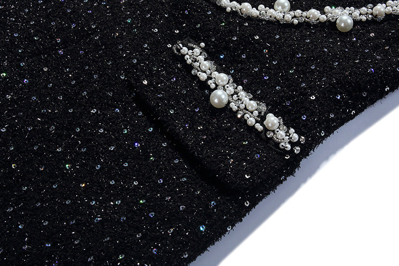 Ata Pearl Sequins Dress