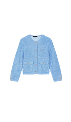 MOSCILI CARDIGAN IN BLUE Flowering Girl