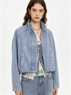 Matoaka Denim Jacket Flowering Girl