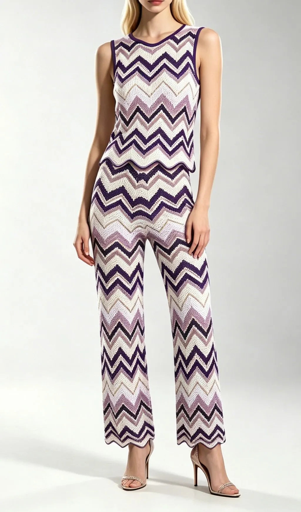 Geoff Knit Pants Flowering Girl