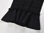 Studded Knit Midi Dress Flowering Girl