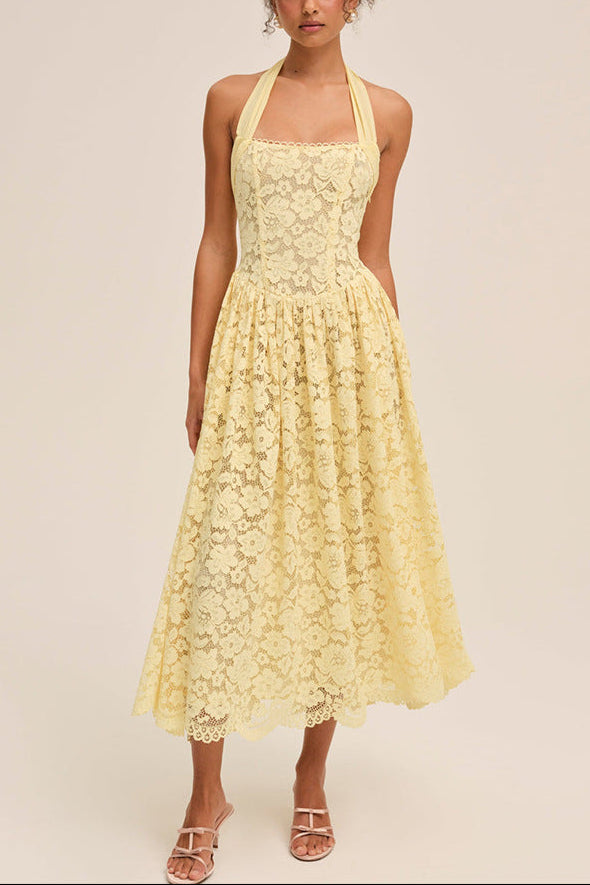 Alana Midi Dress Flowering Girl