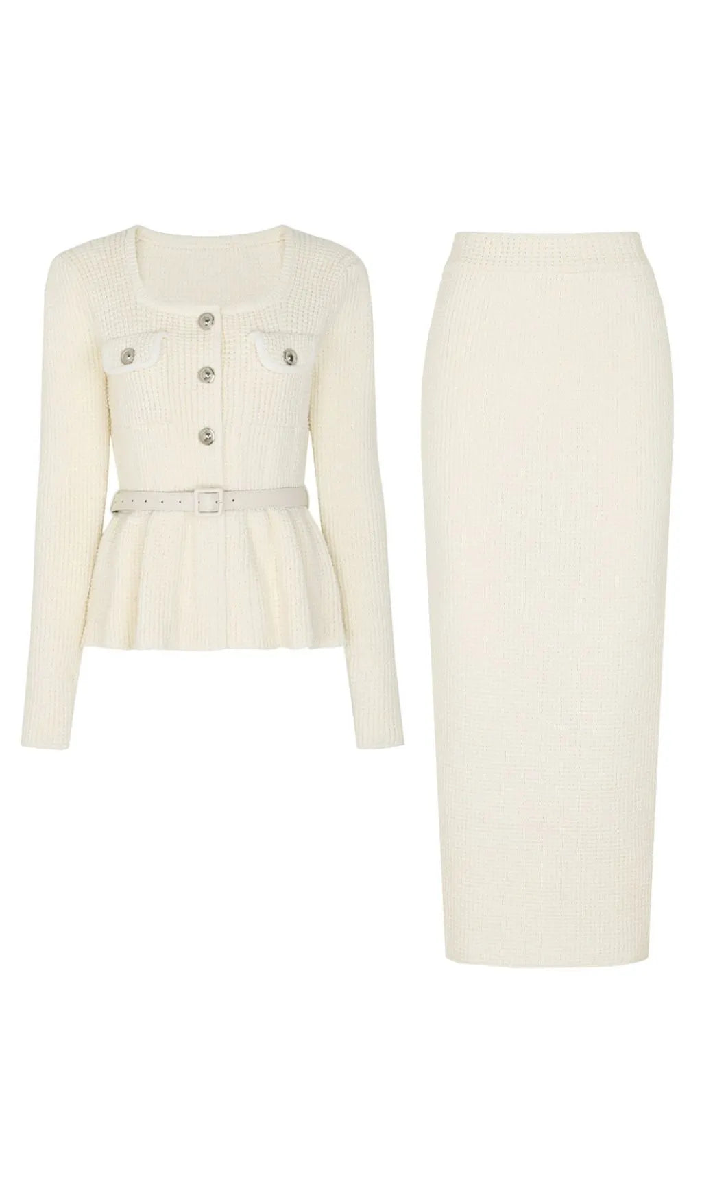 Jakob Knit Top & Skirt Set Flowering Girl