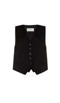 BLACK GELSO WAISTCOAT Flowering Girl