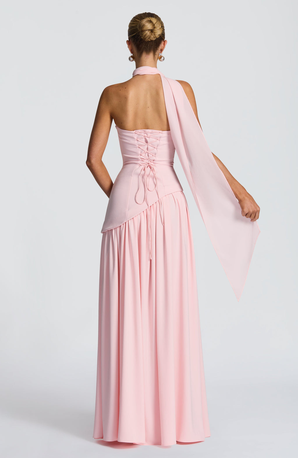 Maliyah Maxi Dress - Blush Flowering Girl