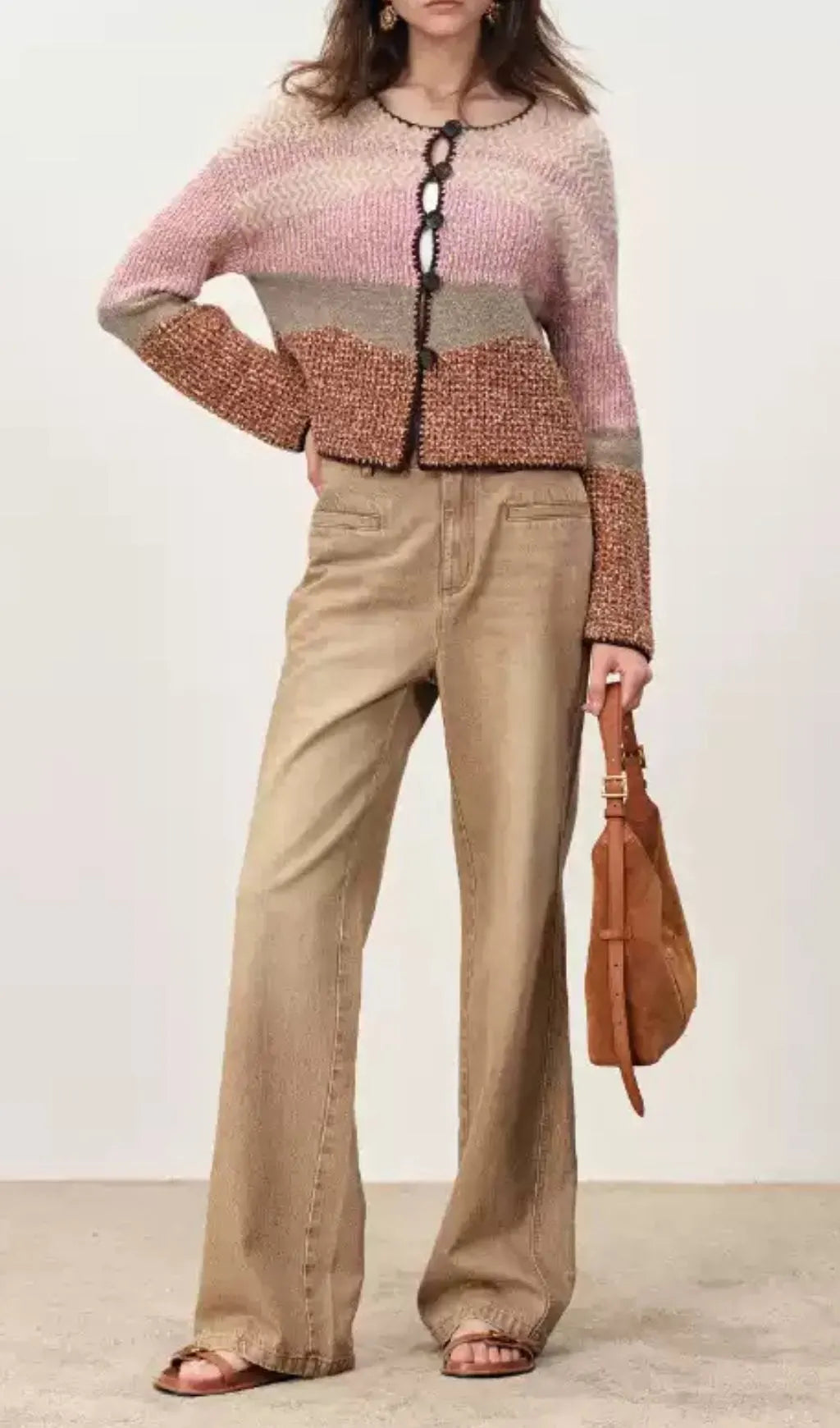 Hasel Colorful Cardigan Flowering Girl