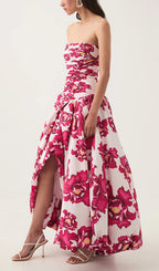 Behold Boldly Blooming Maxi Dress Flowering Girl