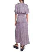 RACHELIA SATIN MAXI DRESS Flowering Girl