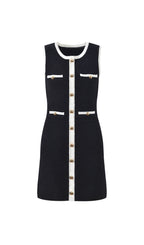 Jenne Sleeveless Mini Dress Flowering Girl