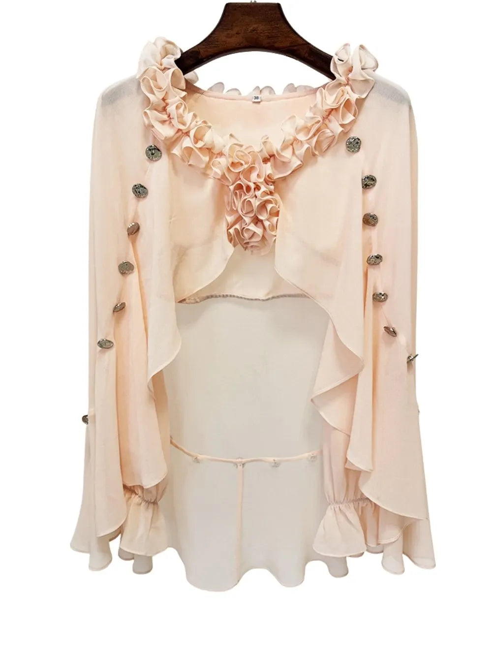 Malaya Embellished Two-Piece Set Flowering Girl