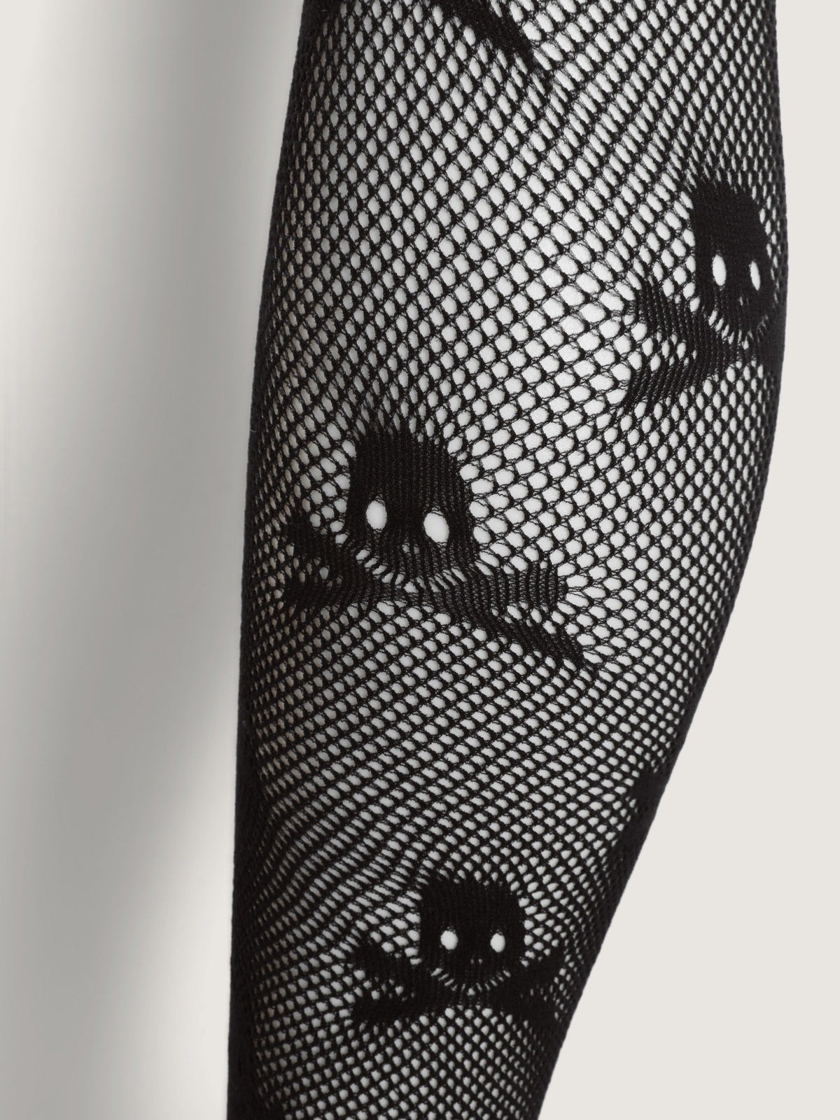 Halloween Skull Fishnet Tights Flowering Girl