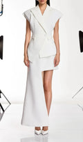 Danina Sleeveless Asymmetric Skirt Set Flowering Girl