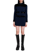 MONOGRAM-PATTERN BOMBER JACKET Flowering Girl