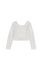 WHITE MARC CARDIGAN Flowering Girl