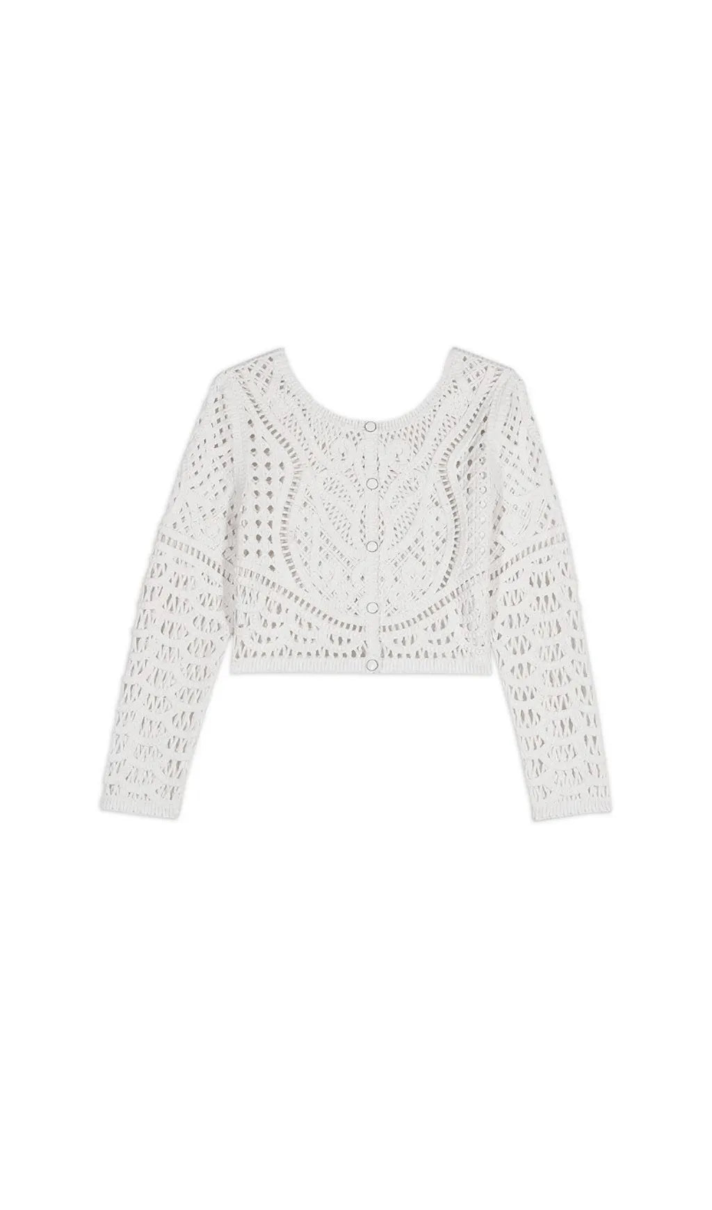 WHITE MARC CARDIGAN Flowering Girl