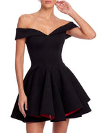 Drynex Off Shoulder Red Sole Mini Dress Flowering Girl