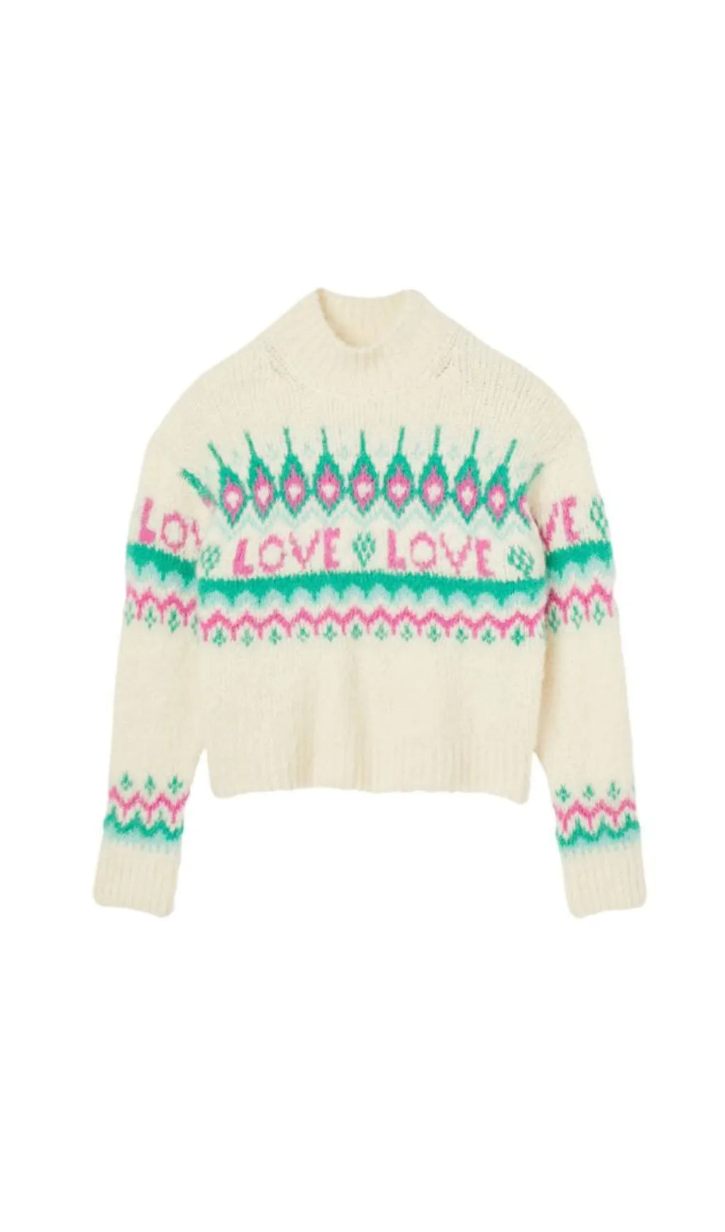 LOVER MOCK NECK SWEATER Flowering Girl