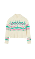 LOVER MOCK NECK SWEATER Flowering Girl