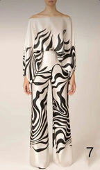 Lawahiz Printed Two-Piece Set Flowering Girl