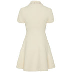 Arantxa Cream Soft Knit Mini Dress Flowering Girl